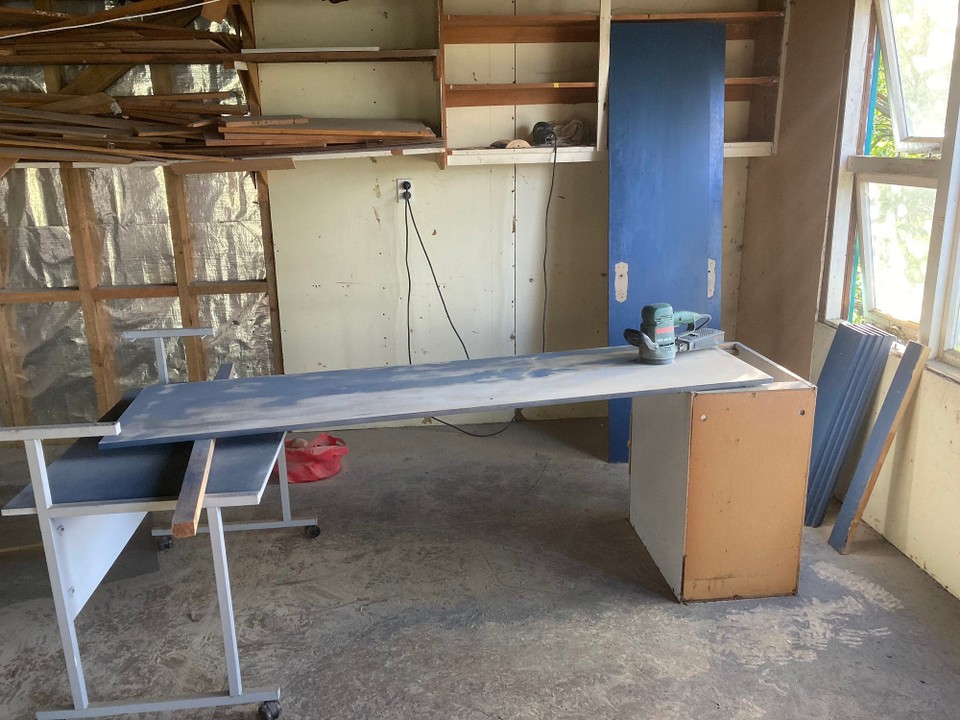 Neuseeland - Governors Bay - Zurück in Govenors Bay - am Türenprojekt weiterarbeiten