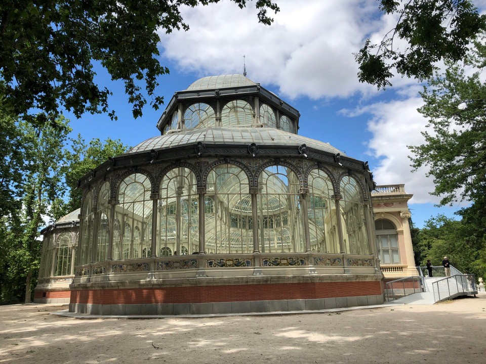 Spanien - Madrid - „Palacio de Cristal“ (Retiro-Park“ Madrid)