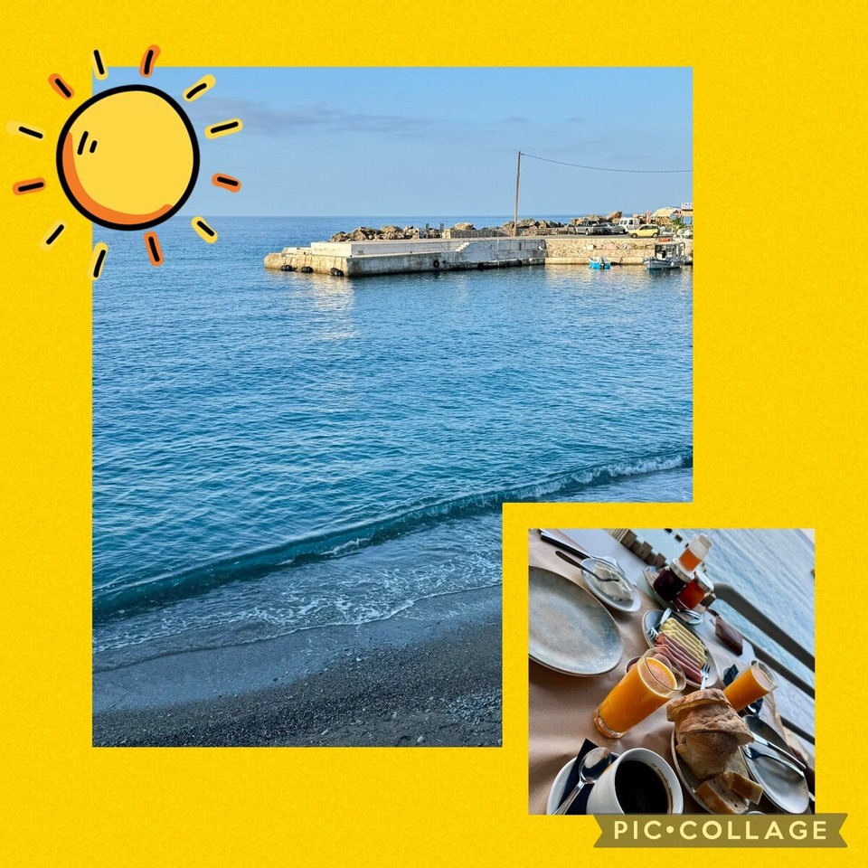 Griechenland - Chora Sfakion - Frühstück mit Aussicht! 
