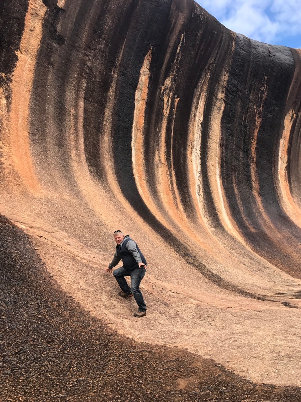 - Australia, Southern Cross - Stevie's first wave in a while !!