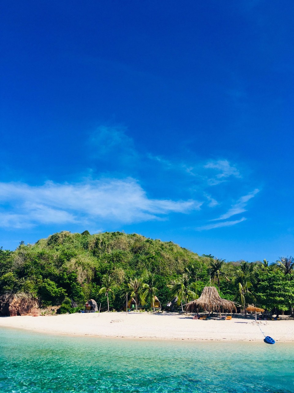 Philippines - El Nido - Kveldens camp.. Det ene paradis etter det andre