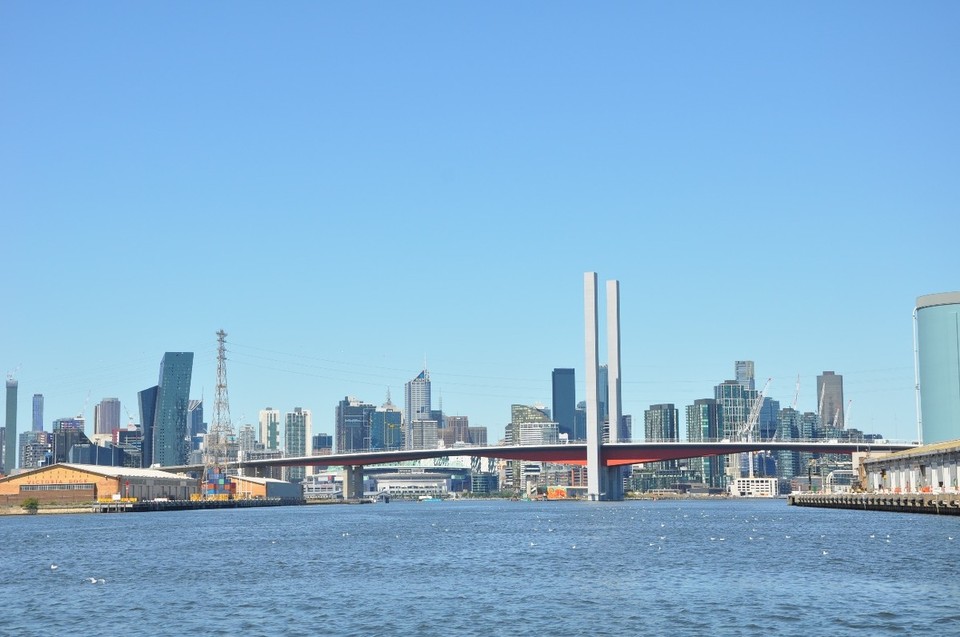 Australien - Melbourne - Skyline vom Yarra River