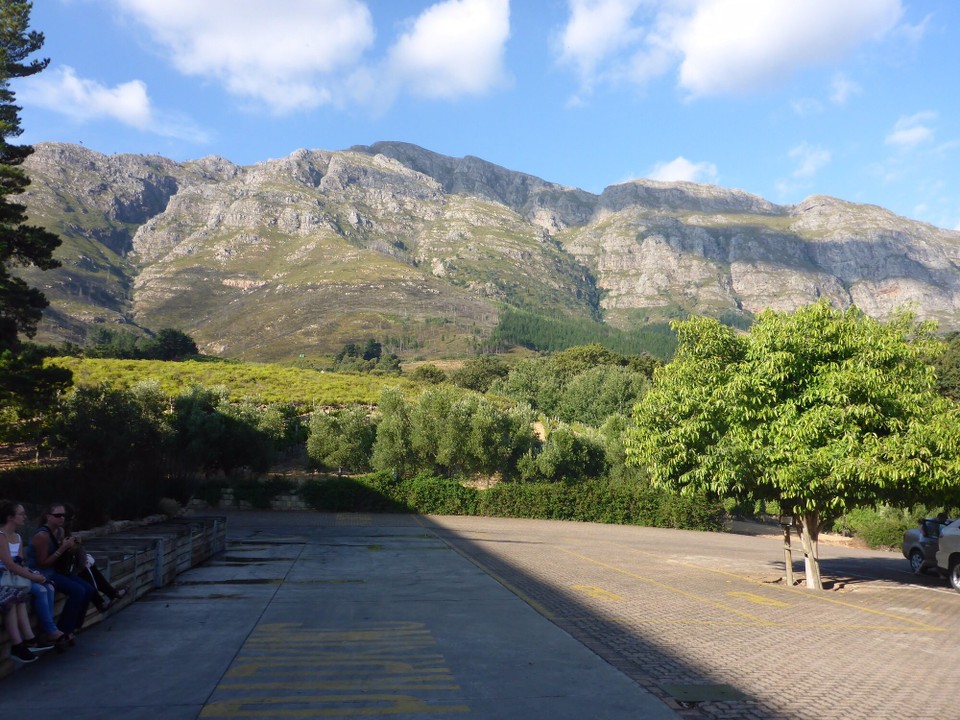 Südafrika - Stellenbosch - Noch einen Tollen Ausblick genießen