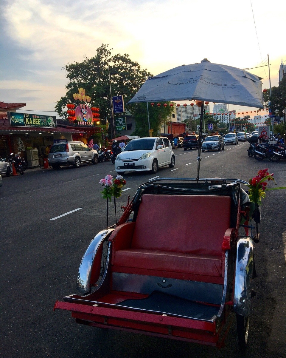 Malaysia - Bandar Tanjung Tokong - Rikscha