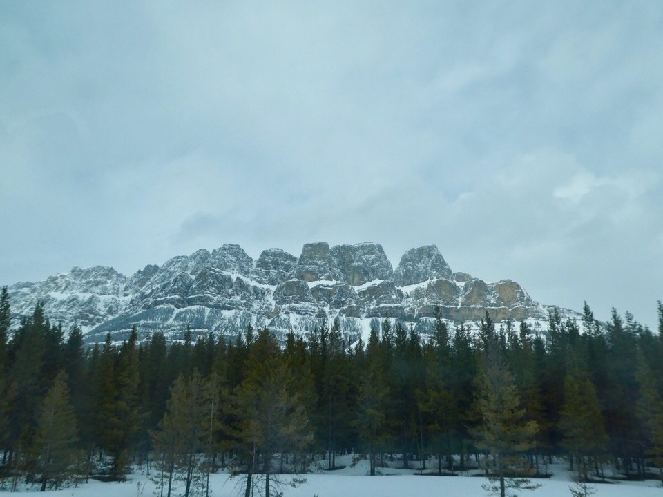 Canada - Banff - From the car