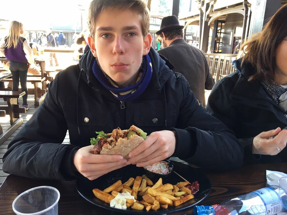 Dänemark - Billund - Nach dem ganzen Stress hatten wir uns ein gutes Mittagessen verdient.