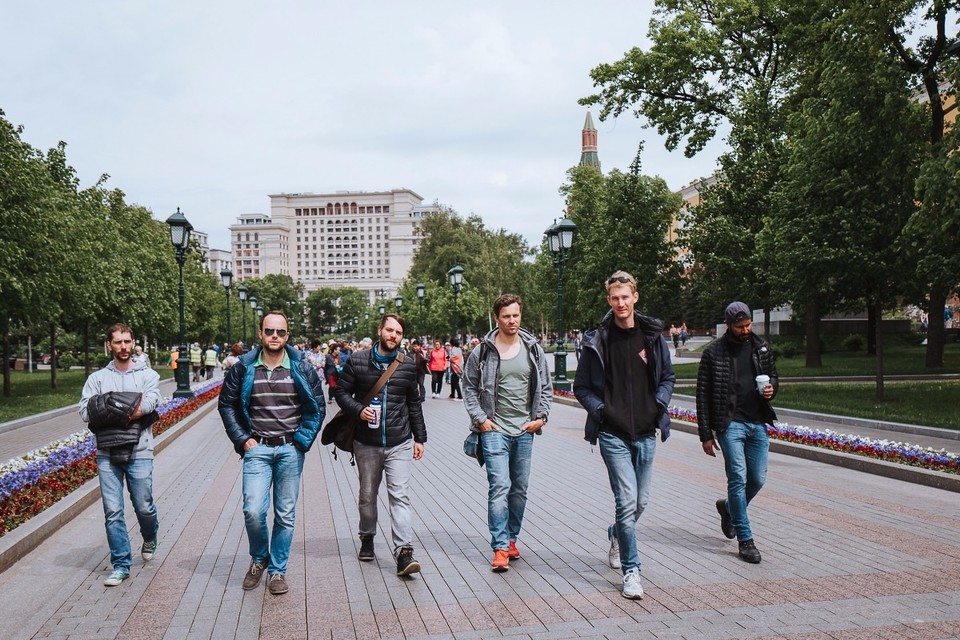 Russland - Moskau - "ihr seht aus wie eine Boyband!"....