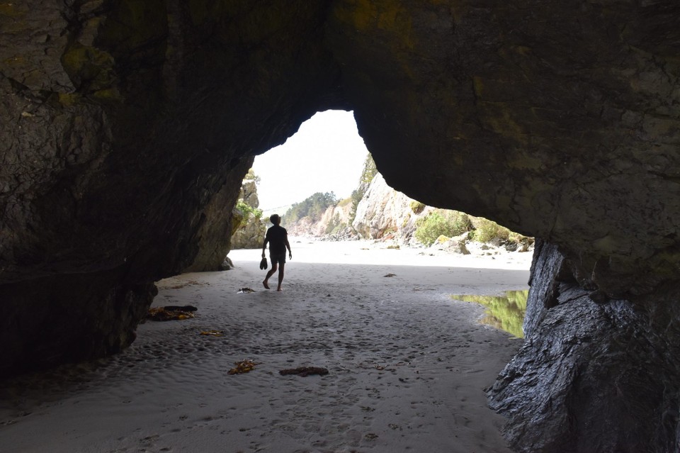 Neuseeland - Kyeburn - Dies ist natürlich kein Vergleich zu dem anderen Tunnel, aber auch ganz schön.