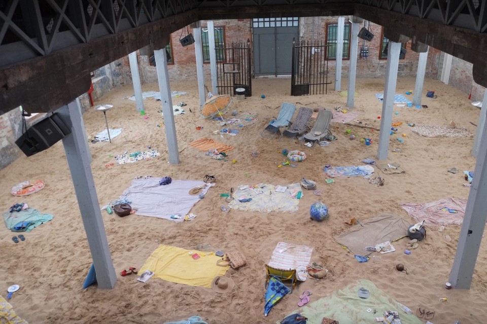 Italien - Venedig - Am Tag davor haben wir per Zufall im Labyrinth von Venedig die Schlange gefunden, aber über 2 Stunden anstehen wollten wir dann doch eher nicht dafür. 