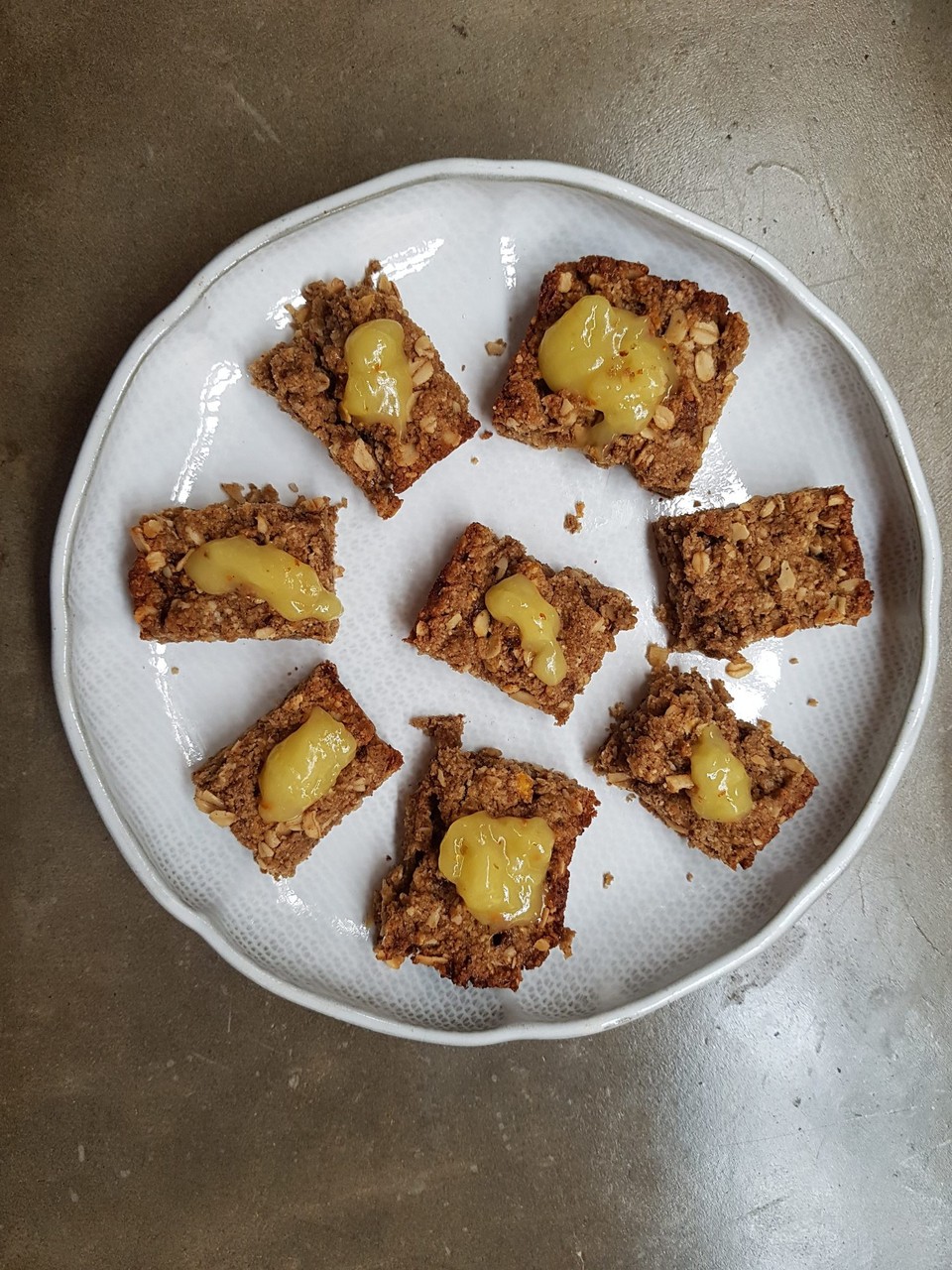 Nicaragua - Dipilto - Vegane Haferkekse mit Lemoncurd