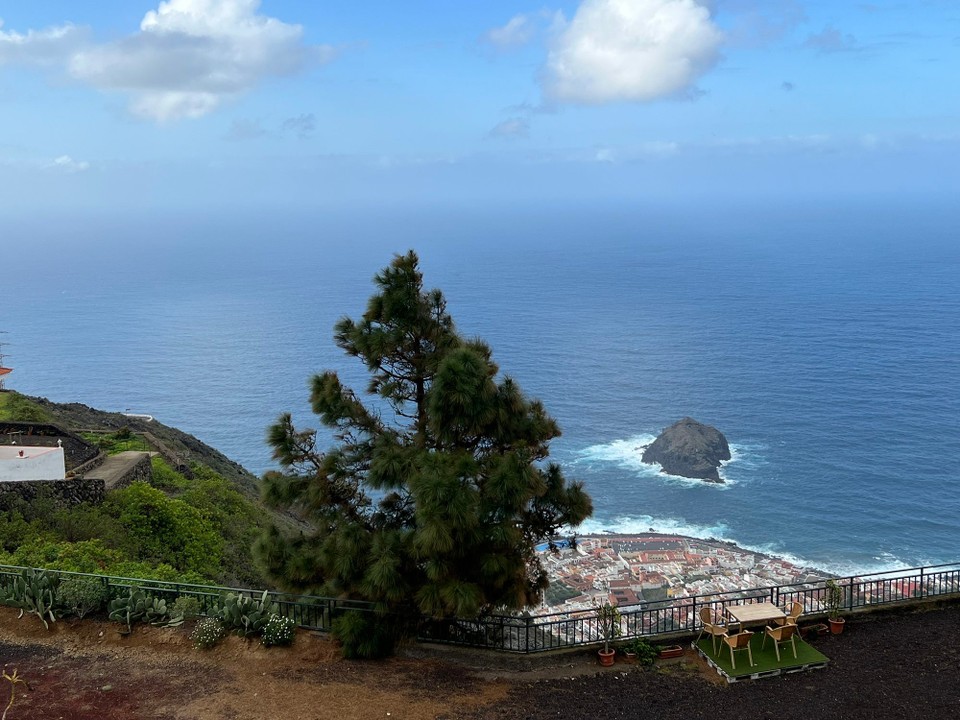 Spanien - Garachico - Die Aussicht am Café.