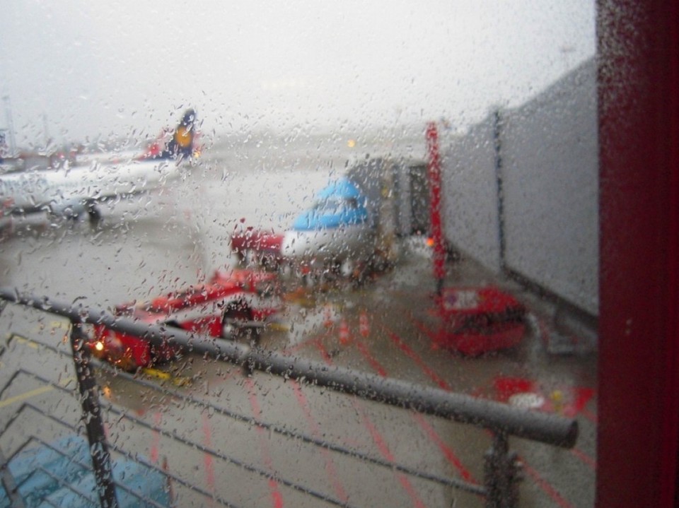 Deutschland - Hamburg - Abflug in HAMBURG