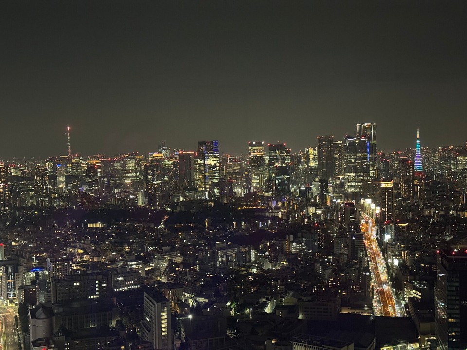 Japan - Chiyoda - Tokyo bei Nacht