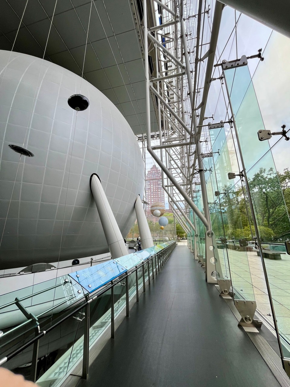 Vereinigte Staaten - New York - Planetarium zu spät gekommen zur Vorführung
