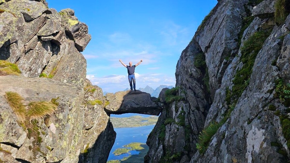 Norwegen - Stokmarknes - …und besonders mutig 