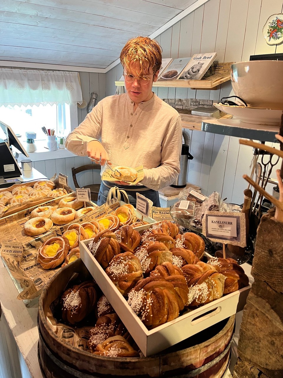 Norwegen - Ramberg - Erneut probierten wir leckere süße Teilchen… Mhhmmm😋