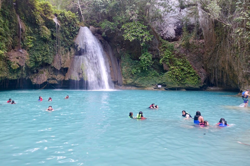 Philippines - Moalboal - Kawasan Falls