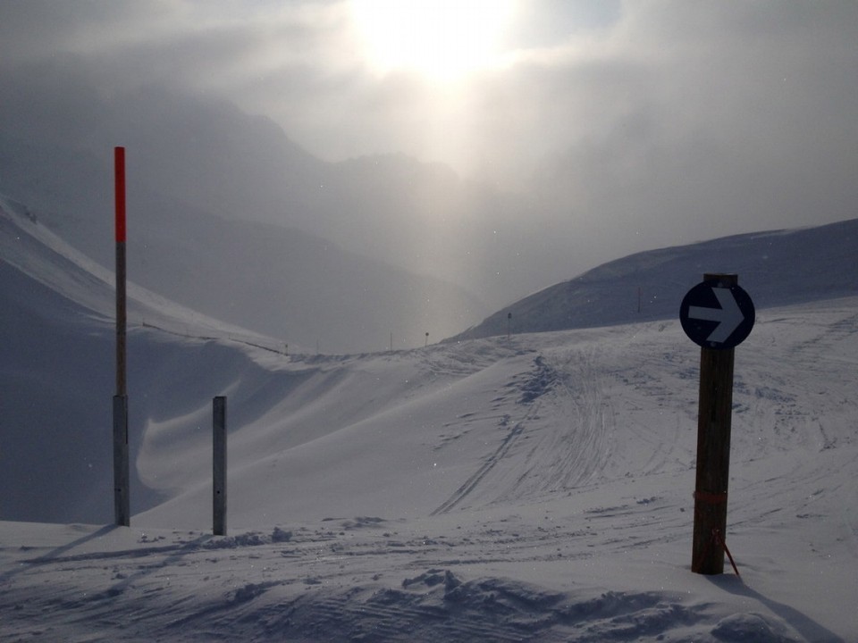 Österreich - Schruns - Das Glitzern ist gefrorener Nebel!