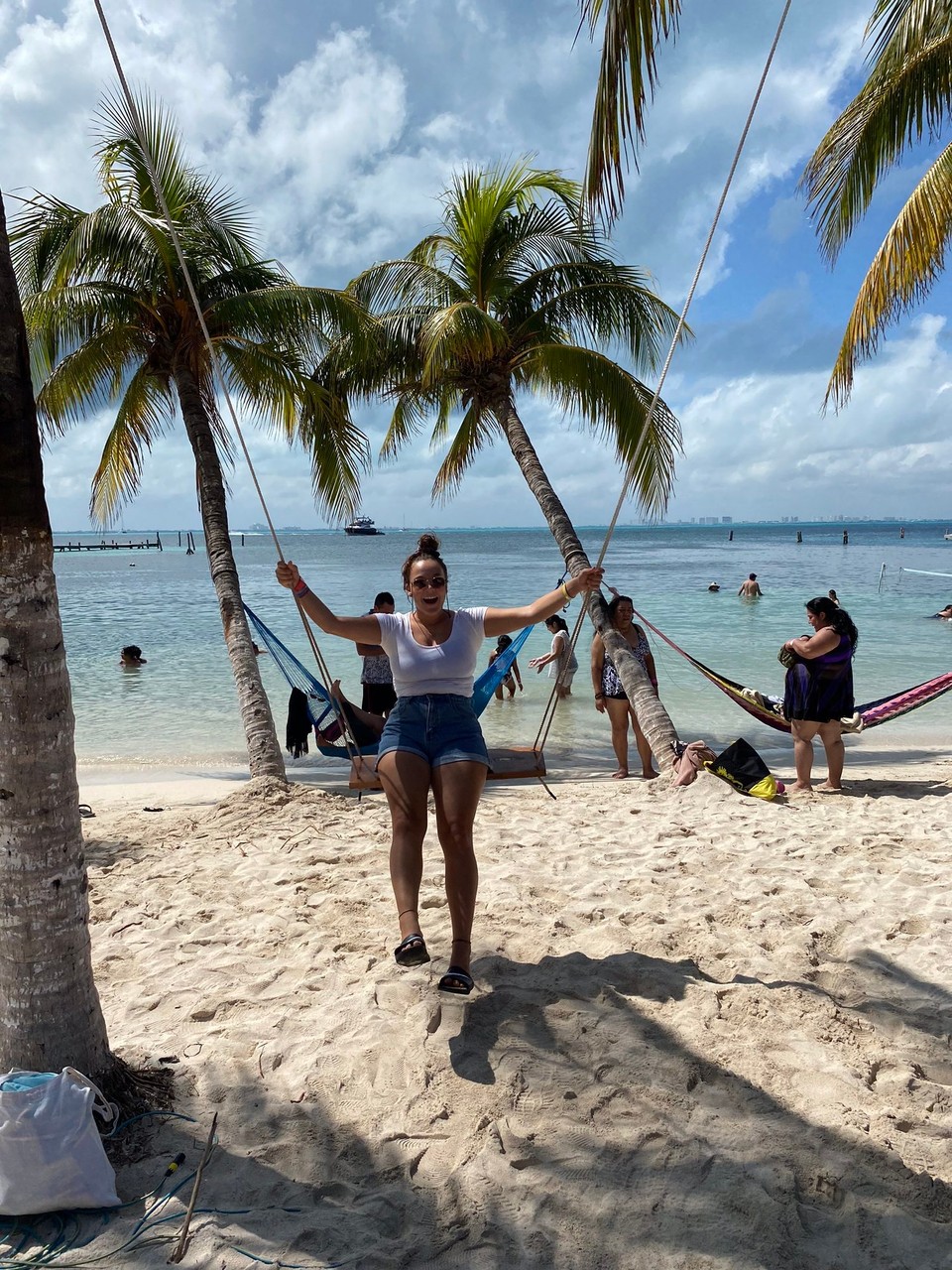 Mexiko - Isla Mujeres - Strandschaukel