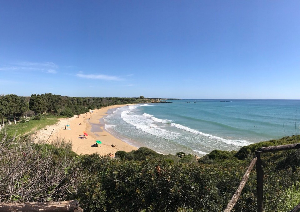  - Italien, Avola - Unser Haustrand Spiaggia Gelsomineto ... nur wenige Minuten zu Fuß 