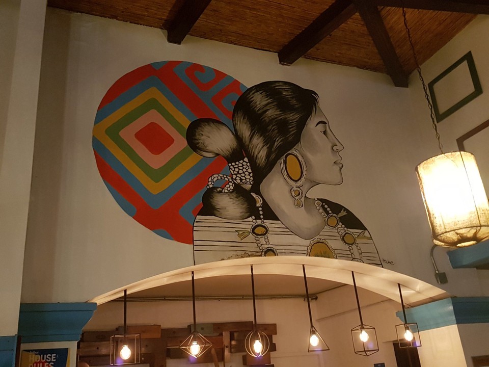 Nicaragua - Granada - Kunst im Hotel Selina Granada
