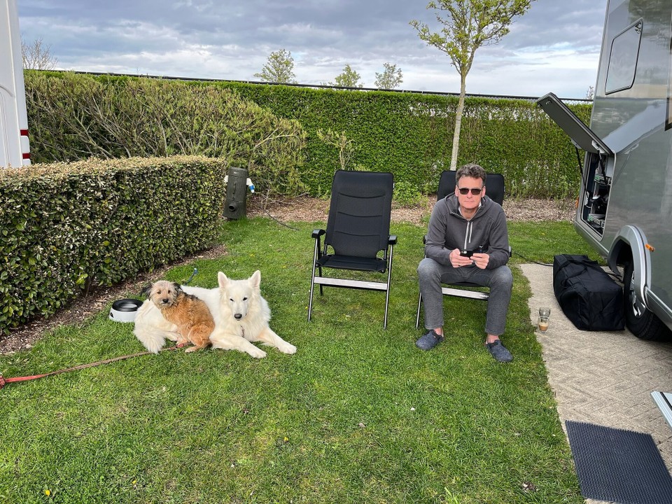 Belgien - Middelkerke - Zum Entspannen war Daddeln auf der Tagesordnung