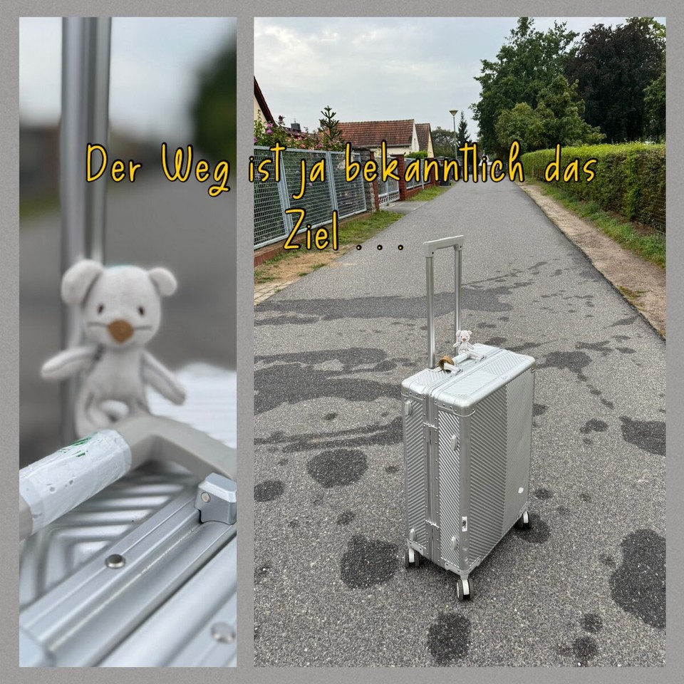 Deutschland - Potsdam - Erste Etappe… per pedes zum Auto!