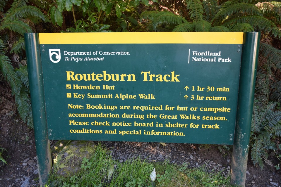 Neuseeland - Milford Sound - Der Key Summit Walk ist der letzte Streckenabschnitt des Routeburn Track, einem der neun mehrtägigen "Great Walks" in Neuseeland
