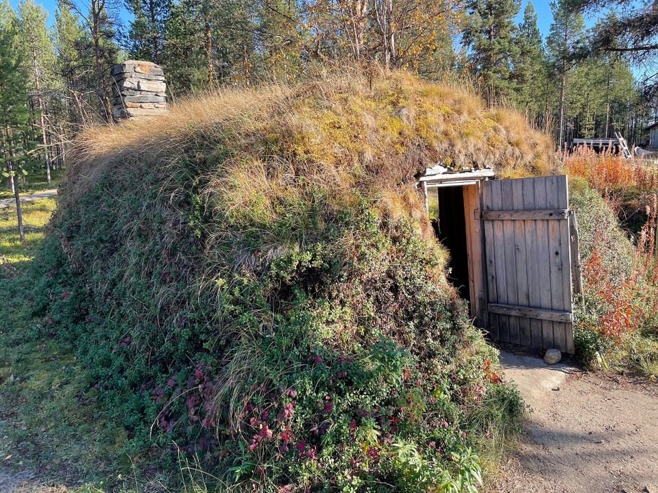 Norwegen - Karasjok - Frühere Hütten 