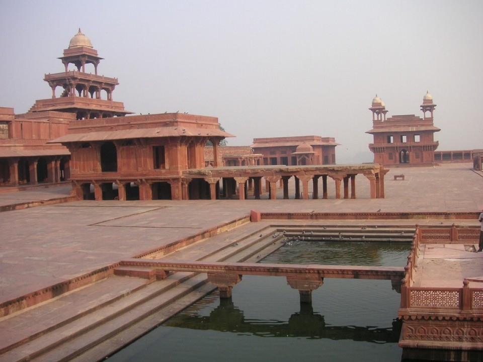 Indien - Fatehpur Sikri - Die verlassene Stadt  vor den Toren Agras