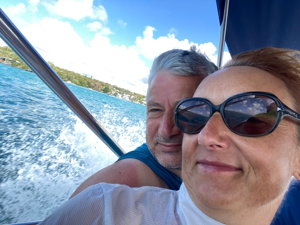 Mauritius -  - Mit dem Speedboot unterwegs