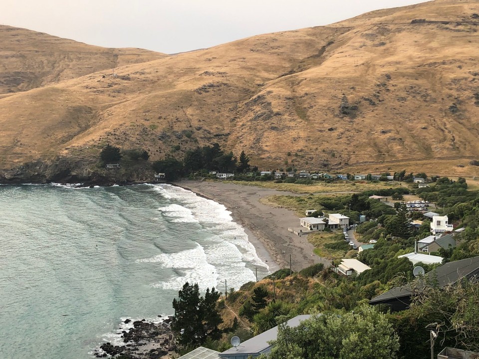 Neuseeland - Lyttelton - Taylor’s mistake, wo ich bereits vor 47 Jahren war. 