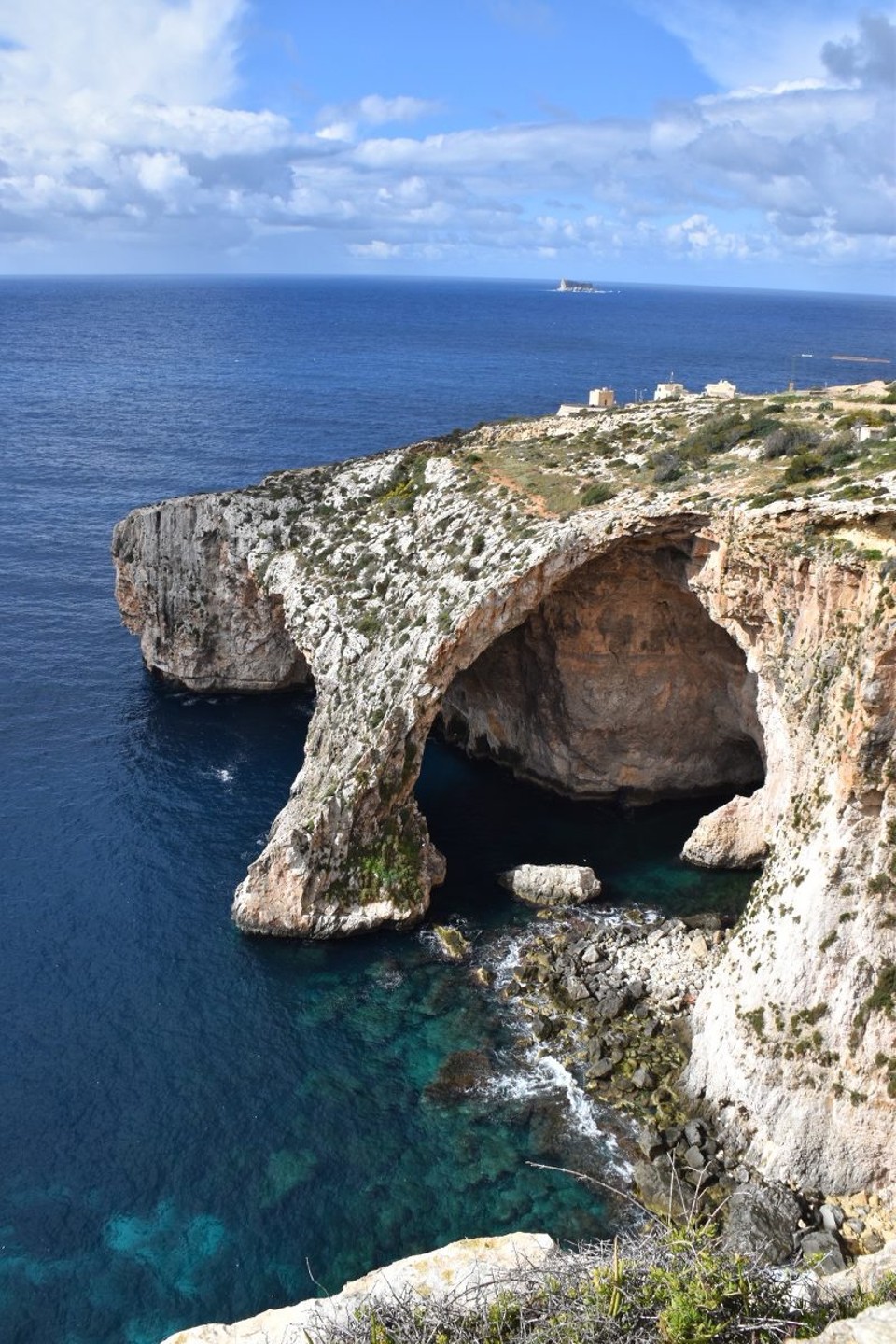 Malta - Zurrieq - Mit einem letzten Blick auf die Blaue Grotte möchten wir uns für heute verabschieden.