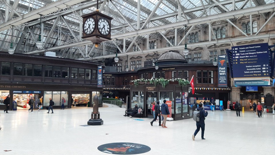 Vereinigtes Königreich - Glasgow - Bahnhof Glasgow