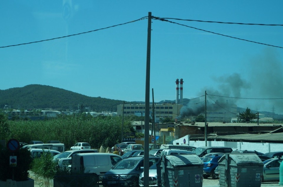 Spanien - Ibiza - Irgend etwas hat hier gebrannt.