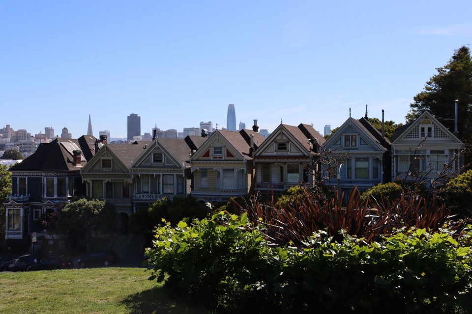 USA - San Francisco - San Francisco. Painted Ladies