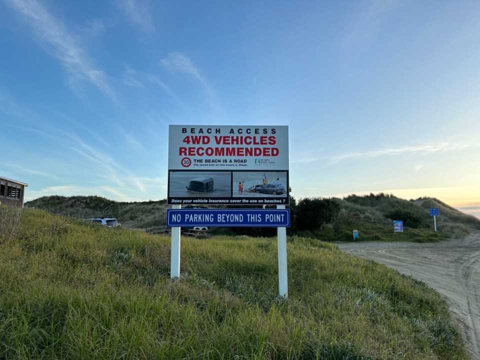 Neuseeland - Cape Reinga - Da hab ich mich mit meinem Hopserle nicht getraut 
