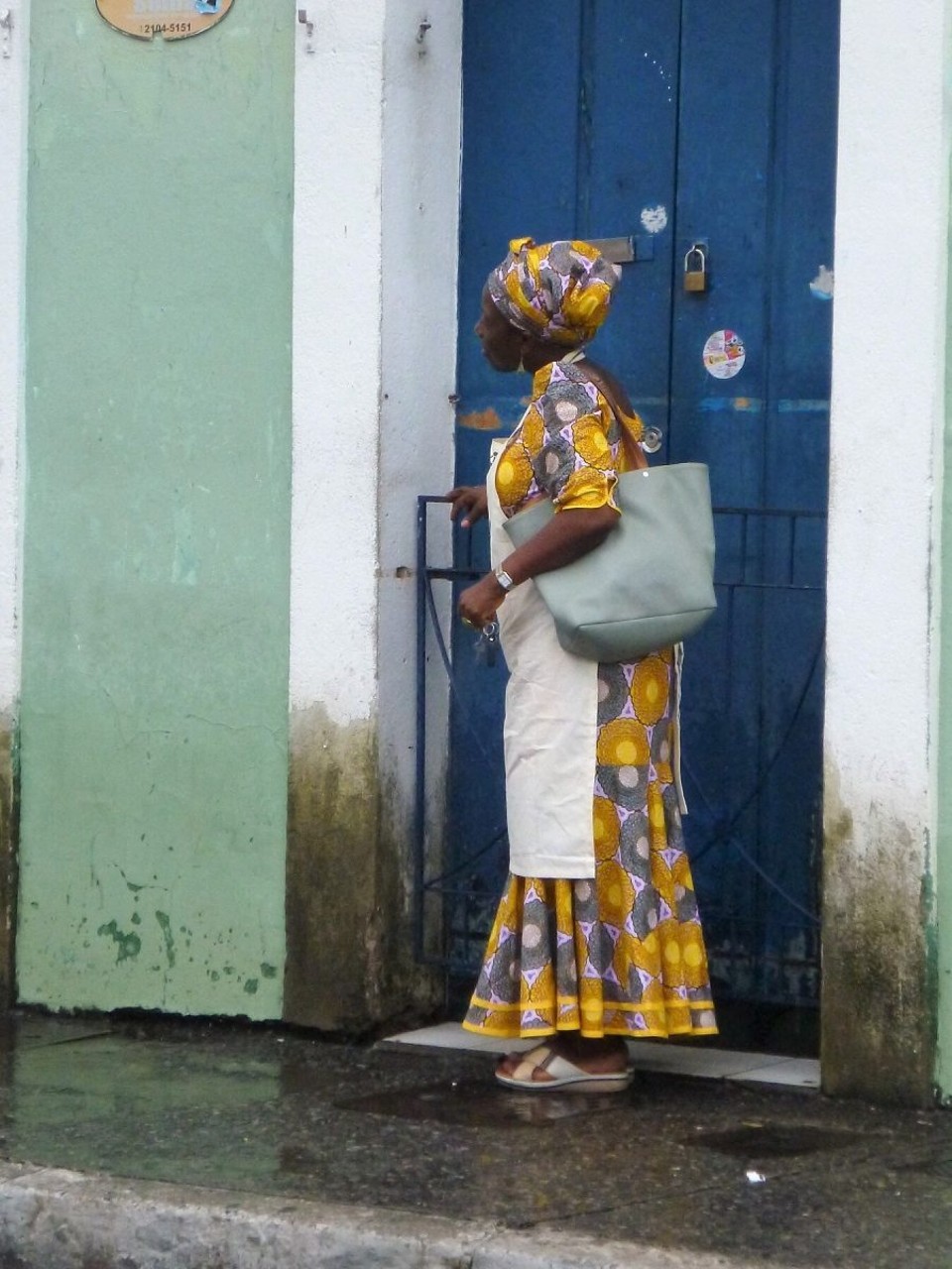 Brasilien - Salvador - Afrobrasilianische Dame 