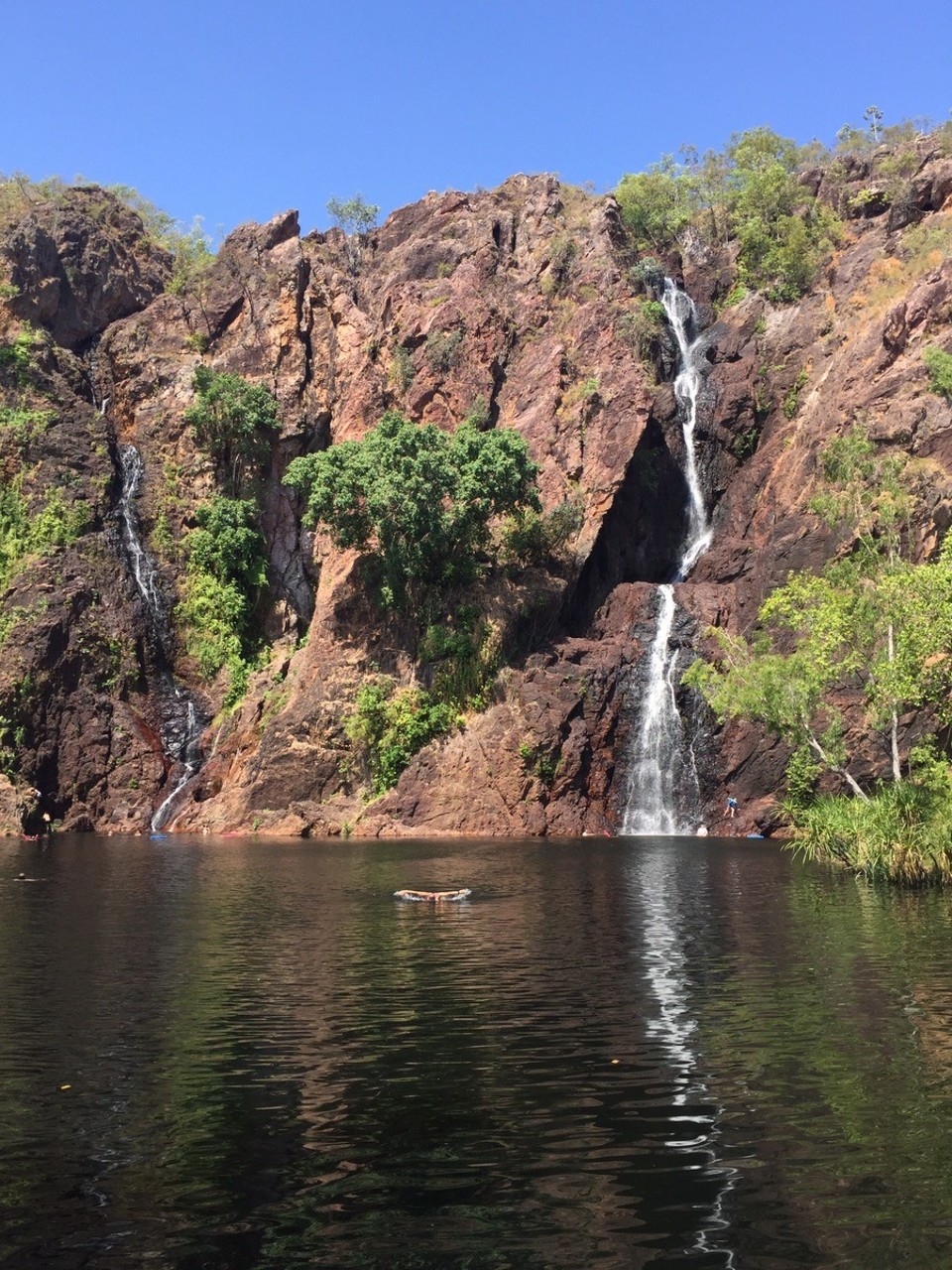  - Australia, Litchfield National Park, Wangi Falls - Úristen, de jó volt itt úszni!