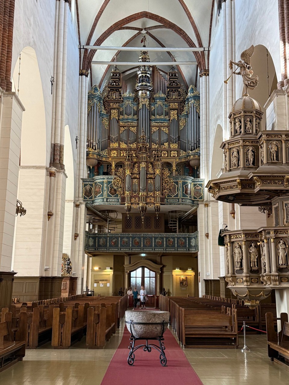 Lettland - Riga - Die berühmteste Orgel Rigas: 6718 Pfeifen, 124 Register, 4 Manuale und Pedale 