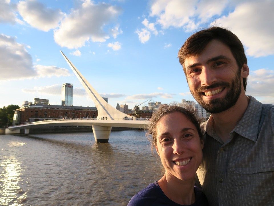 Argentina - Buenos Aires - Puerto Madero : le pont de la femme