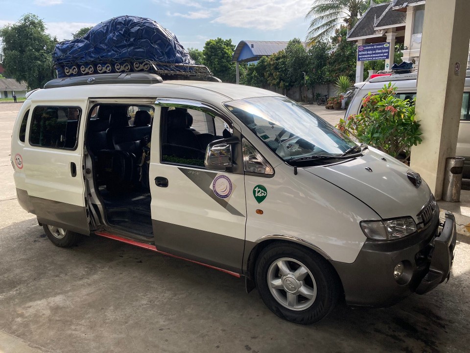 Laos - Ngoi - … um in den Van umzusteigen 🤪