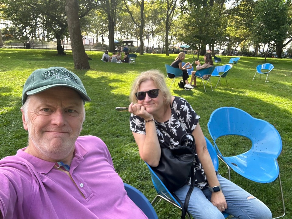 Vereinigte Staaten - New York - Battery Park. Ganz im Süden von Manhattan 