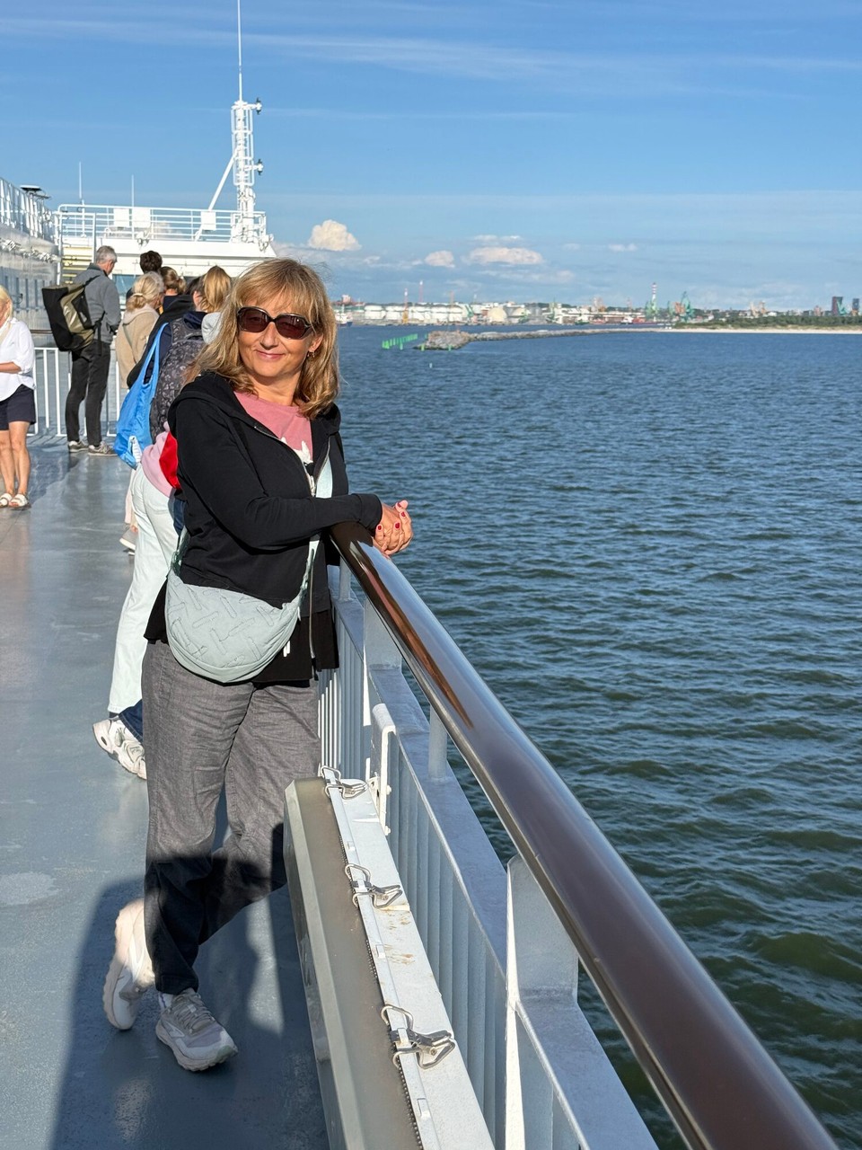 Litauen - Klaipėda - Klaipeda in Sicht 
