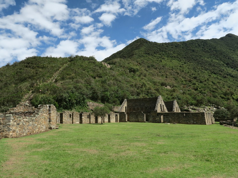 Peru - Choquequirao - Plaza principal