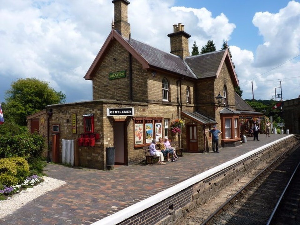 United Kingdom - Shifnal - Arley Station House platform 1