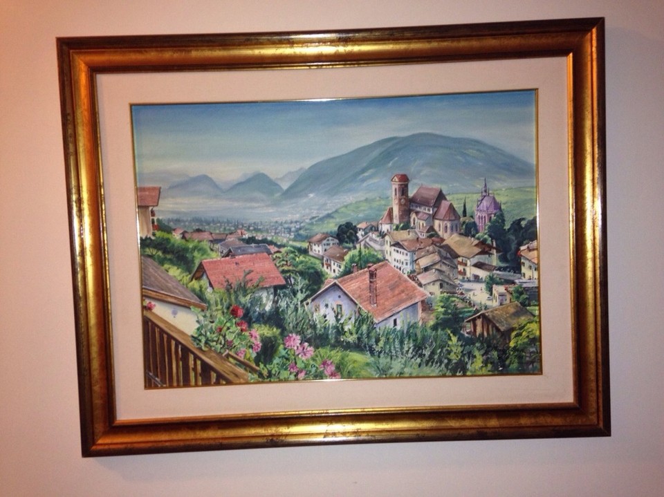  - Italien, Scena/Meran - Hier hat sich ein Künstler verewigt!