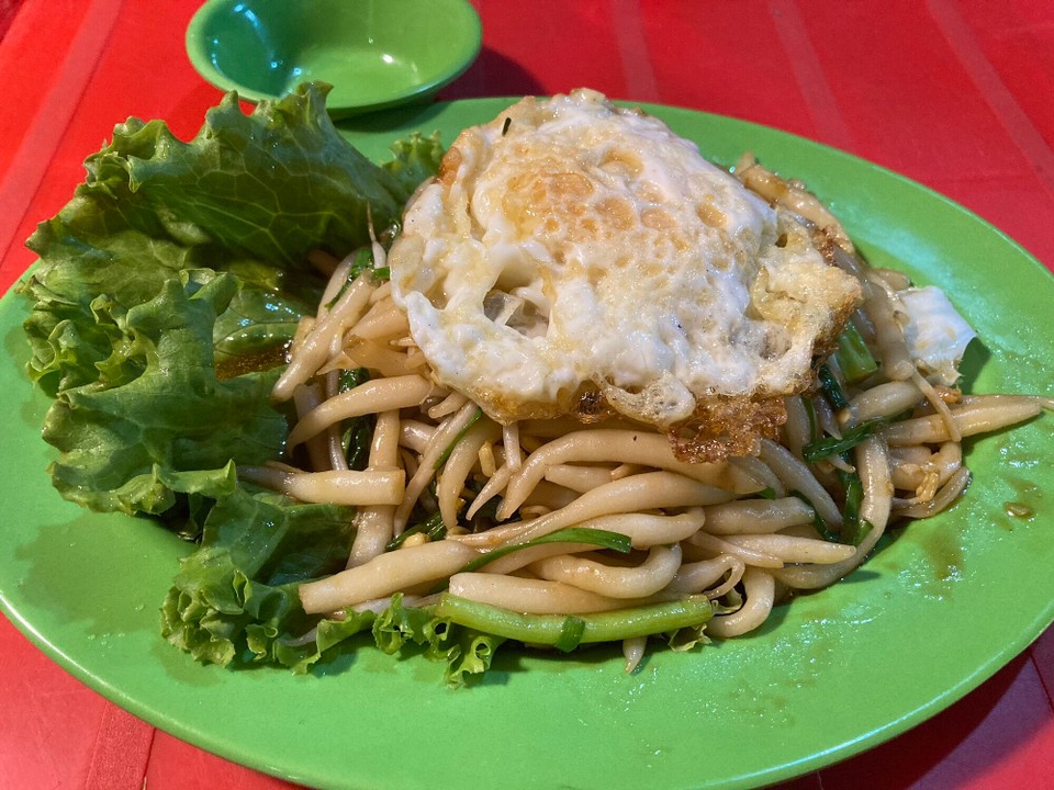 Kambodscha - Siem Reap - Heute mal Fried Short Noodle with Egg