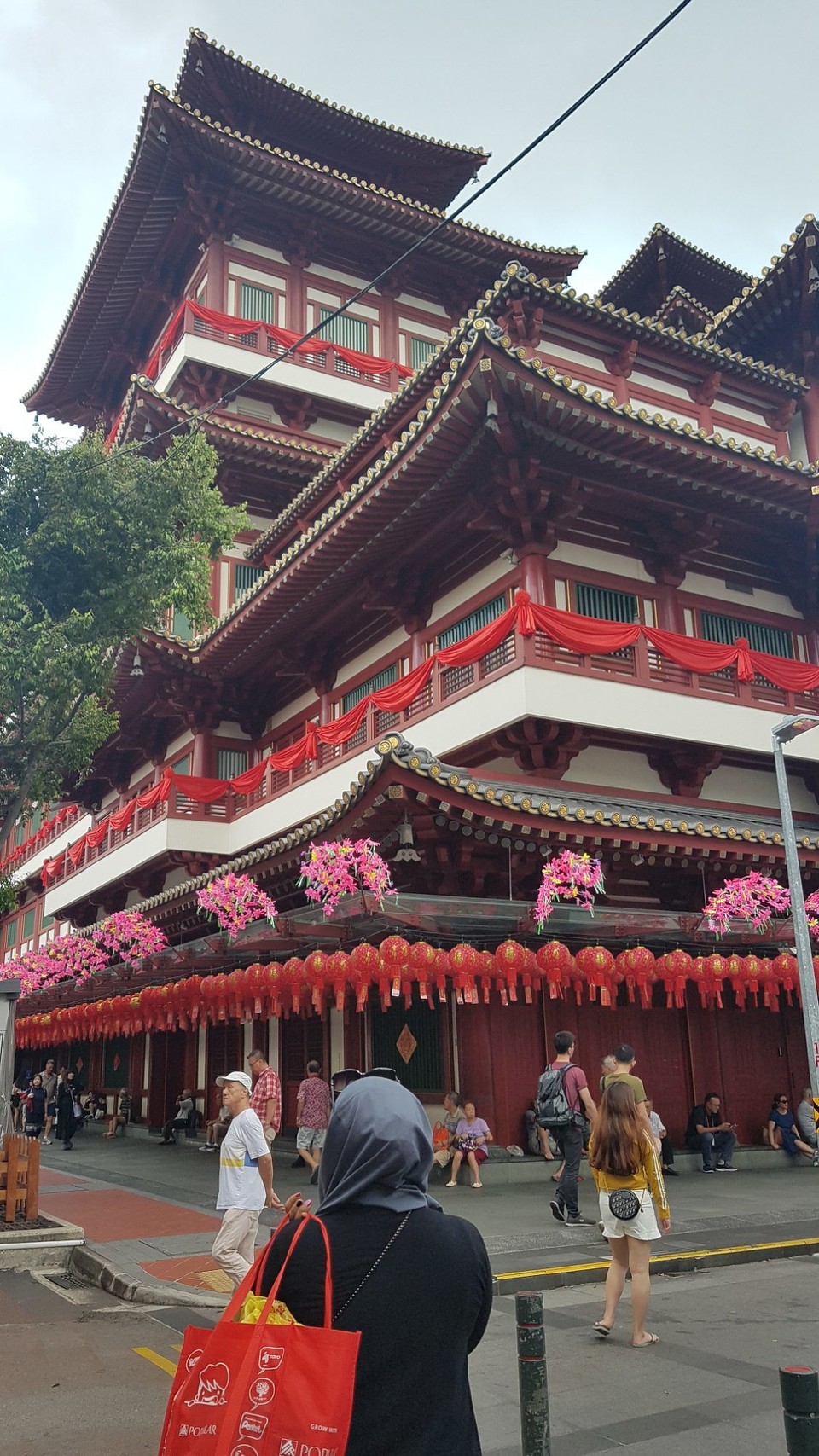 Singapur - Singapore - Tempel in Chinatown