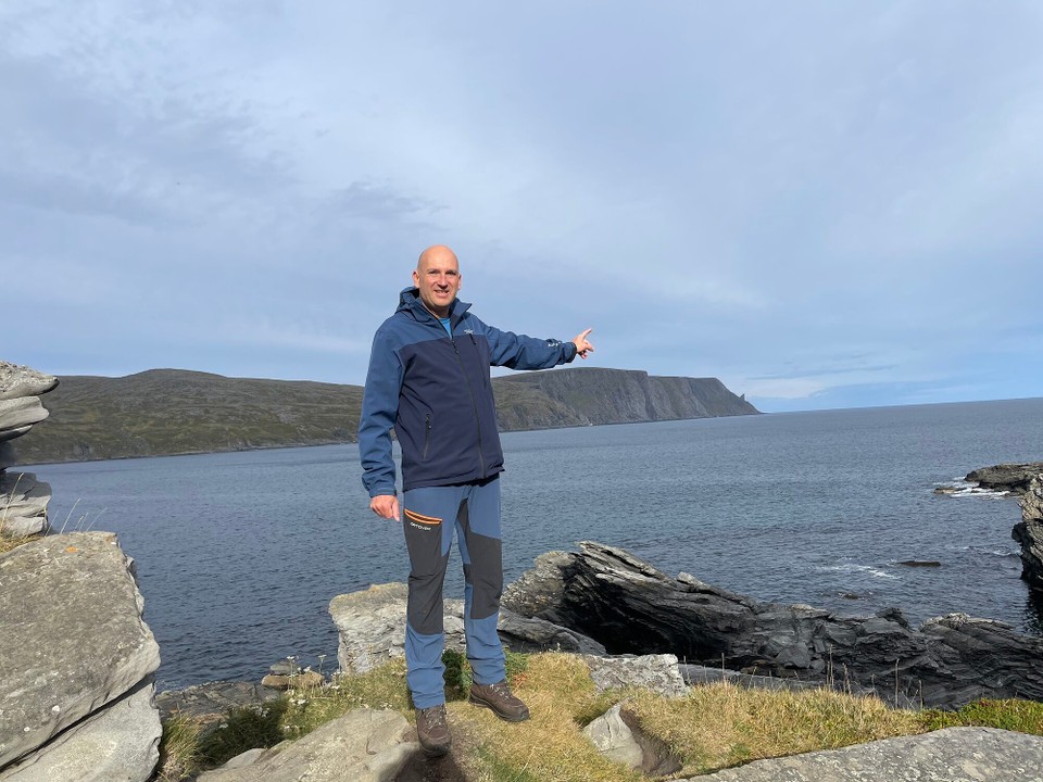Norwegen - Skoganvarre - Und da drüben waren wir gestern: am Nordkap 